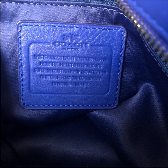 Coach Taylor leather Alexis htf tote - Picture 4 of 8